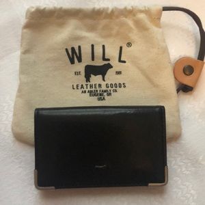 NWOT-Will Leather Goods-William Business Case Card